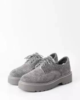 Полуботинки, р. 41, цвет Серый