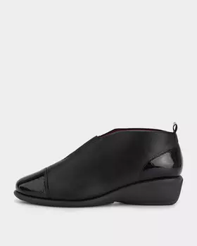 Полуботинки увеличенной полноты из натуральной кожи