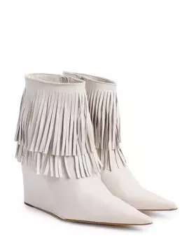 Полусапоги, р. 36, цвет Молочный