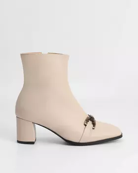 Полусапоги, р. 40, цвет Бежевый