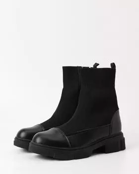 Полусапоги, р. 41, цвет Черный