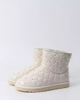 Полусапоги, р. 41, цвет Молочный