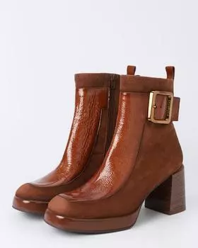 Полусапоги, р. 42, цвет Коричневый