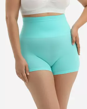 Корректирующие пояс-шорты из особо мягкого материала с двухслойным широким поясом