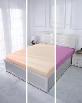 Простыня на резинке, 3 шт.