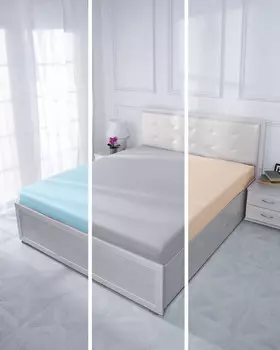 Простыня на резинке, 3 шт.