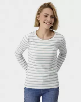 Пуловер прямого кроя с мерцающими нитями