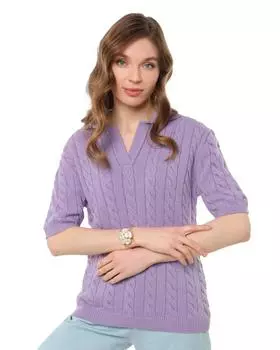 Пуловер, р. 42, цвет Фиолетовый