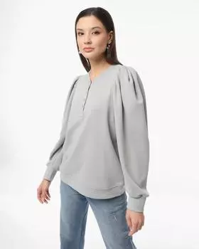 пуловер, р. 50, цвет Серебристо-серый