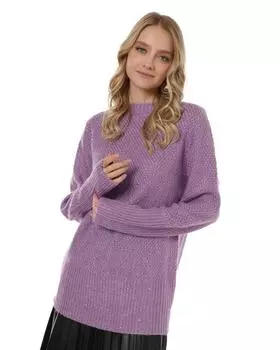 Пуловер, р. 54, цвет Лиловый