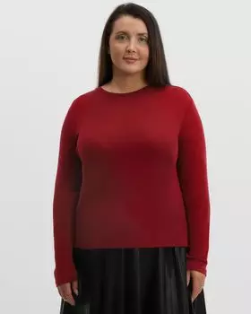 Пуловер, р. S, цвет Бордовый
