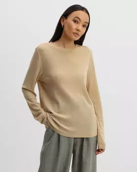 Пуловер, р. XXL, цвет Бежевый