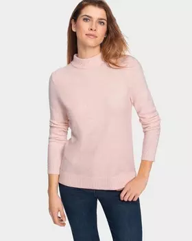 Пуловер Henny с воротником-стойкой и длинным рукавом