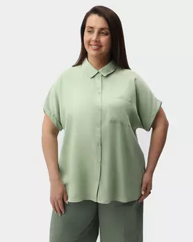 Рубашка из тенсела с wash-эффектом