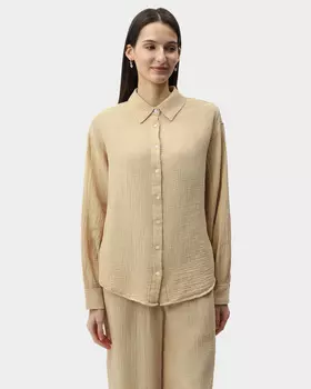 Рубашка оверсайз из муслина