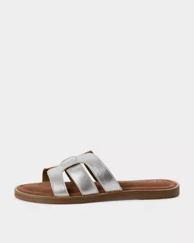 Сабо из натуральной кожи