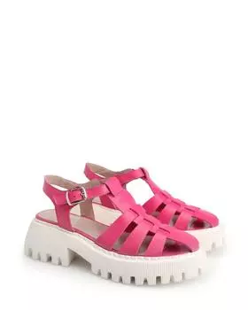 Сандалии, р. 40, цвет Фуксия