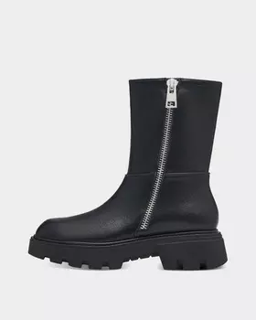 Сапоги из экокожи на нескользящей подошве