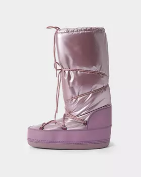 Сапоги-луноходы с нескользящей подошвой, технологией waterproof и утепленными съемными вкладышами