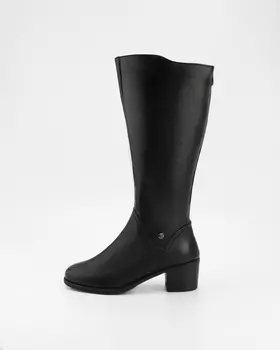 Сапоги высокие на молнии