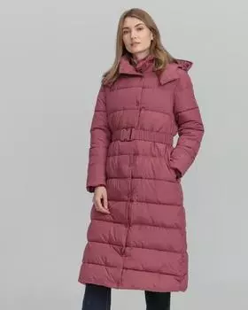 SEI TU Пальто, р. 44, цвет Брусничный