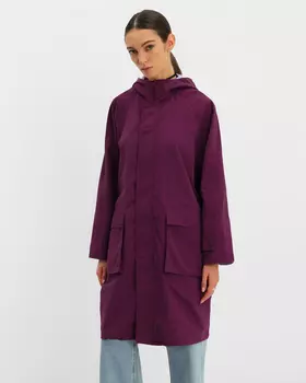 SEI TU плащ, р. 42, цвет Темно-фиолетовый