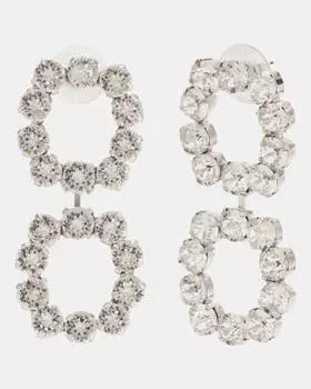 Серьги двойные Jade