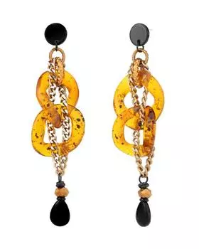 Серьги из смолы