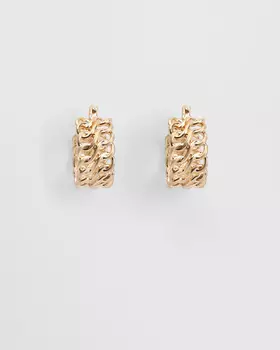 Серьги, р. единыйразмер, цвет Золотой