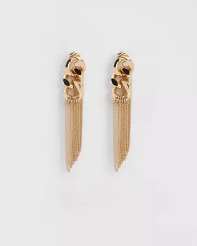 Серьги, р. единыйразмер, цвет Золотой