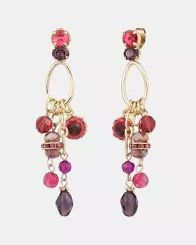 Серьги с подвесными элементами