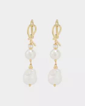 Серьги с жемчугом Майорка