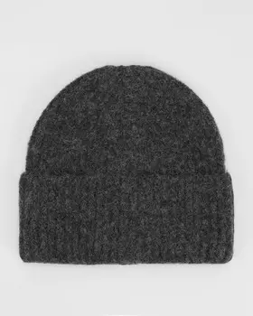 Шапка бини в рубчик