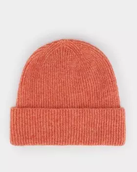 Шапка бини в рубчик