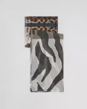 Шарф, р. 140х140см, цвет Мульти