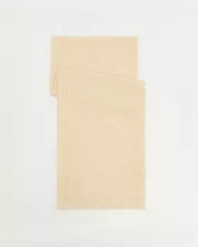 Фактурный полупрозрачный шарф