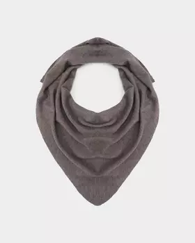 Шарф вязаный с шерстью в составе