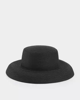 Шляпа с широкими круглыми полями