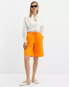 Шорты, р. 44, цвет Оранжевый