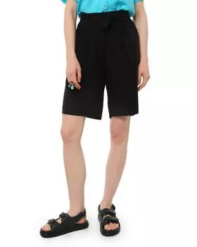 Стильные шорты с боковыми карманами и поясом в комплекте