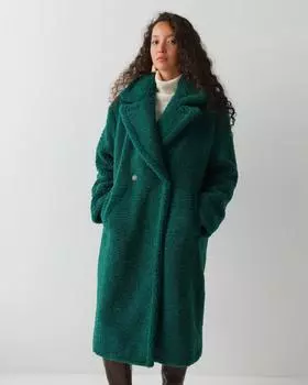 Шуба, р. 50, цвет Зеленый