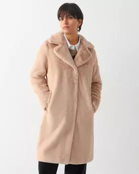 Шуба, р. 56, цвет Бежевый