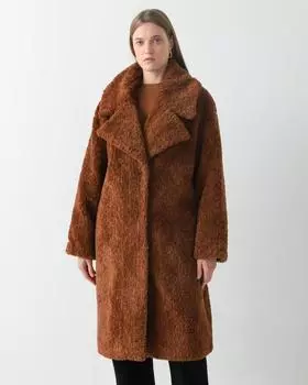 Шуба, р. 58, цвет Капучино