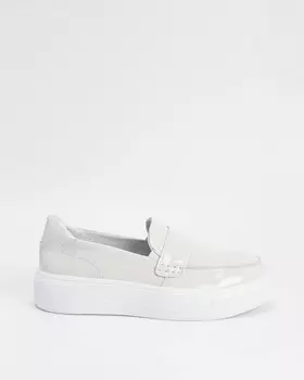 Слипоны, р. 41, цвет Белый