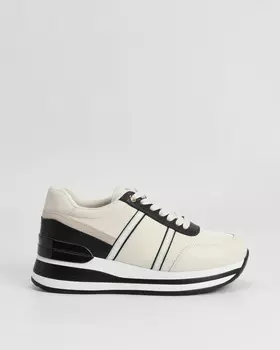 Сникеры, р. 37, цвет Молочный