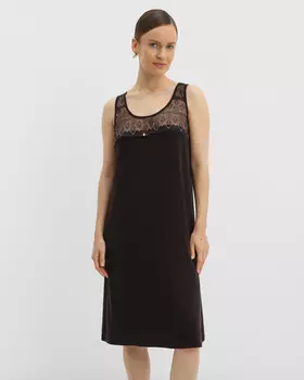 Сорочка ночная, р. 54, цвет Темный шоколад