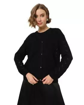 Souffl кардиган, р. 50, цвет Черный