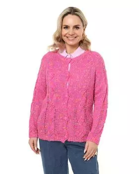 Souffl кардиган, р. 54, цвет Розовый