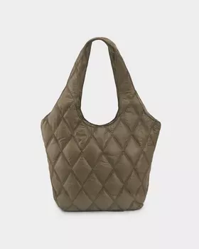 Стеганая сумка из дутого нейлона