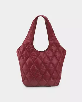 Стеганая сумка из дутого нейлона